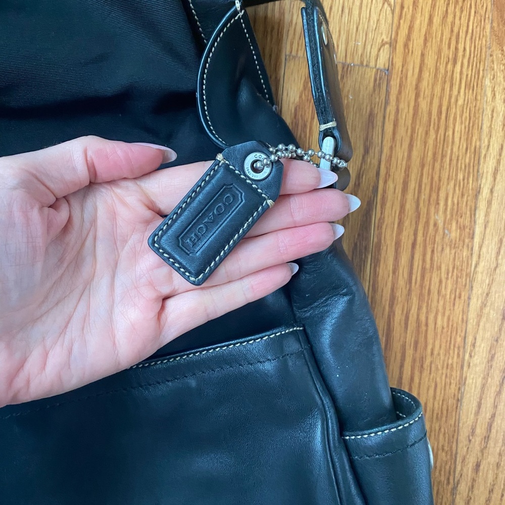 Authentic Coach - Leather Computer Bag - image 3